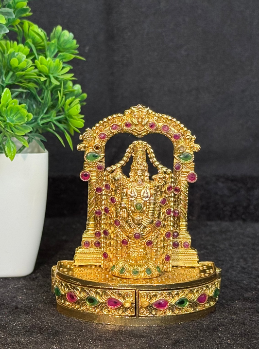 Lord Balaji Kumkum Box | SSLB020