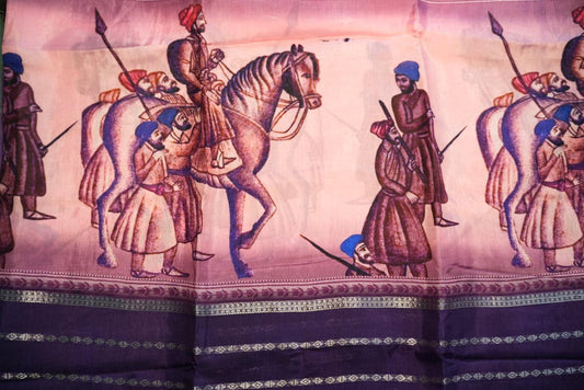 Chhatrapati Shivaji Viscose Silk Saree | SSAS167