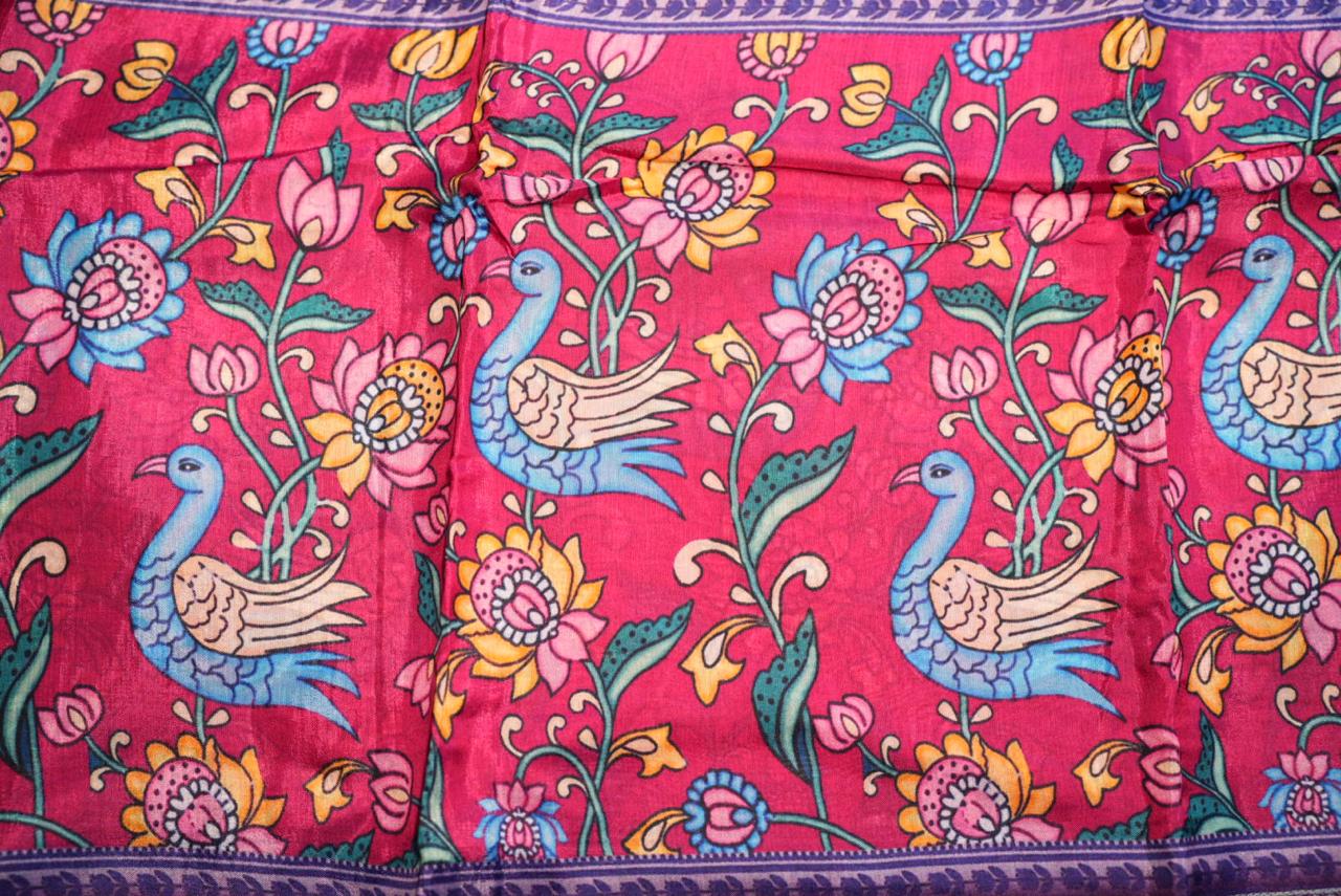 Floral Viscous Saree | SSDS170