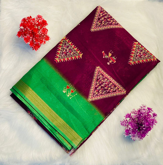Dola Silk Saree | SSDS163