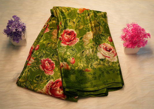 Crepe Silk Saree | SSCS182