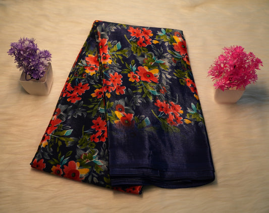 Crepe Silk Saree | SSCS182