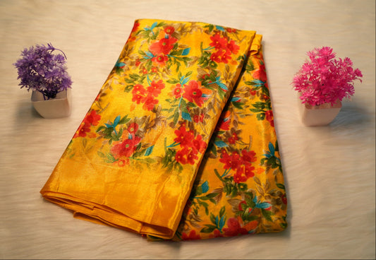 Crepe Silk Saree | SSCS182