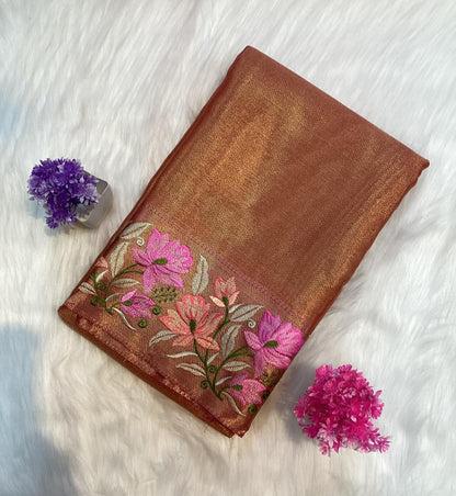 New Fancy Tissue Saree | SSFT240