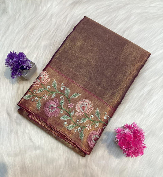 New Fancy Tissue Saree | SSFT240