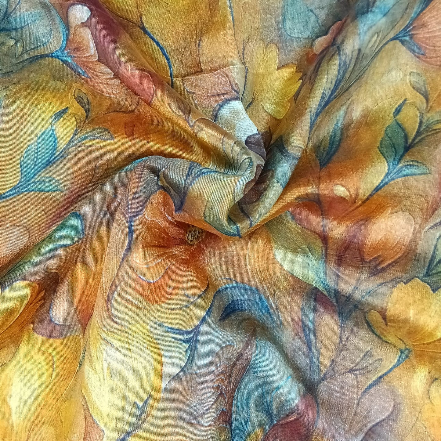 Dola Floral Pattern Saree | SSDF281