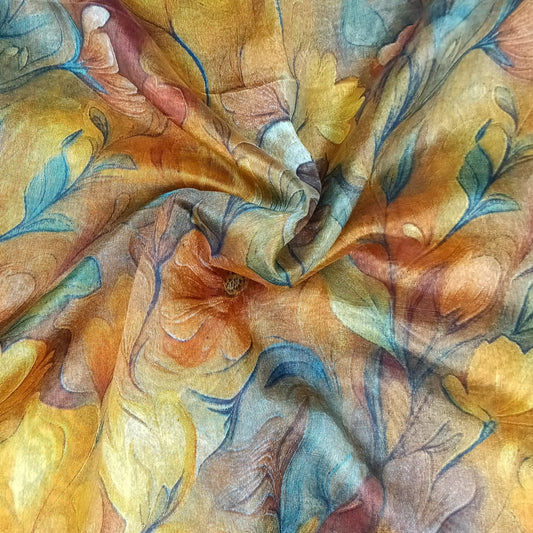 Dola Floral Pattern Saree | SSDF281