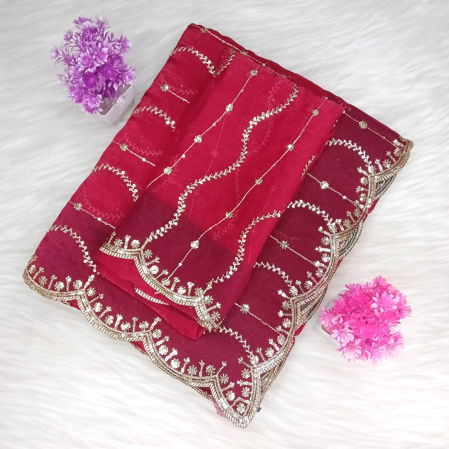 Designer Space Silk Saree | SSDS282