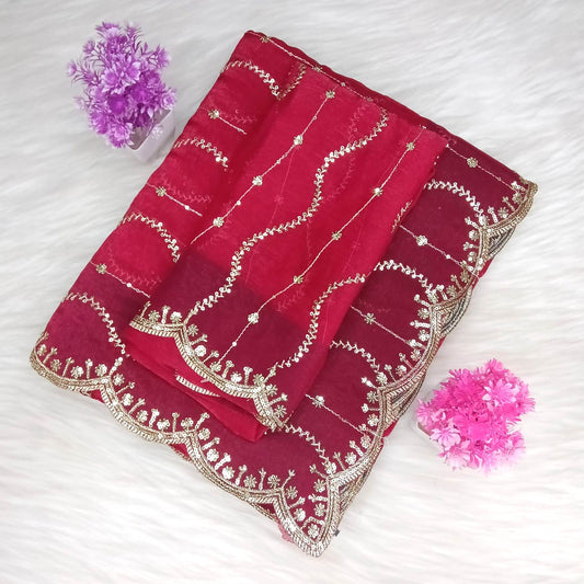 Designer Space Silk Saree | SSDS282