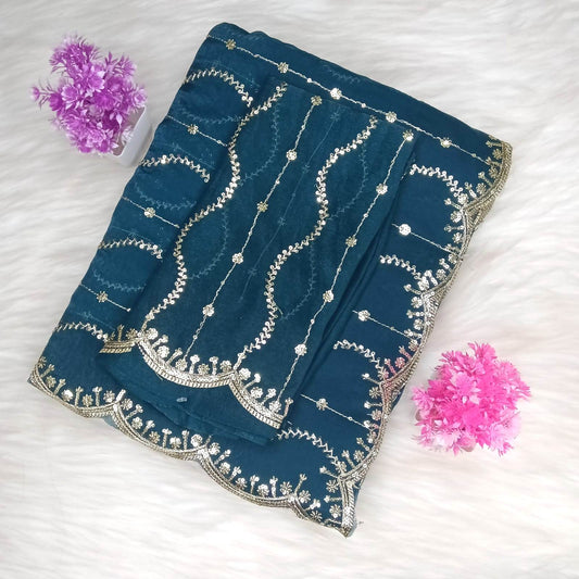 Designer Space Silk Saree | SSDS282