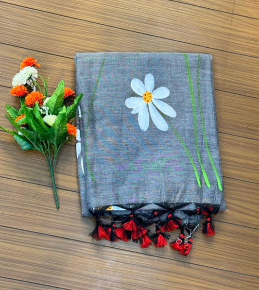 Sunflower Handloom Cotton Saree | SSKC369