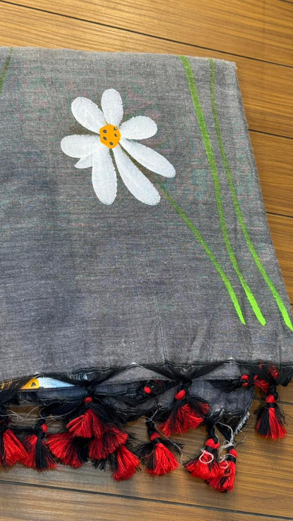 Sunflower Handloom Cotton Saree | SSKC369