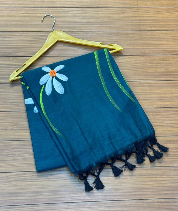 Sunflower Handloom Cotton Saree | SSKC369