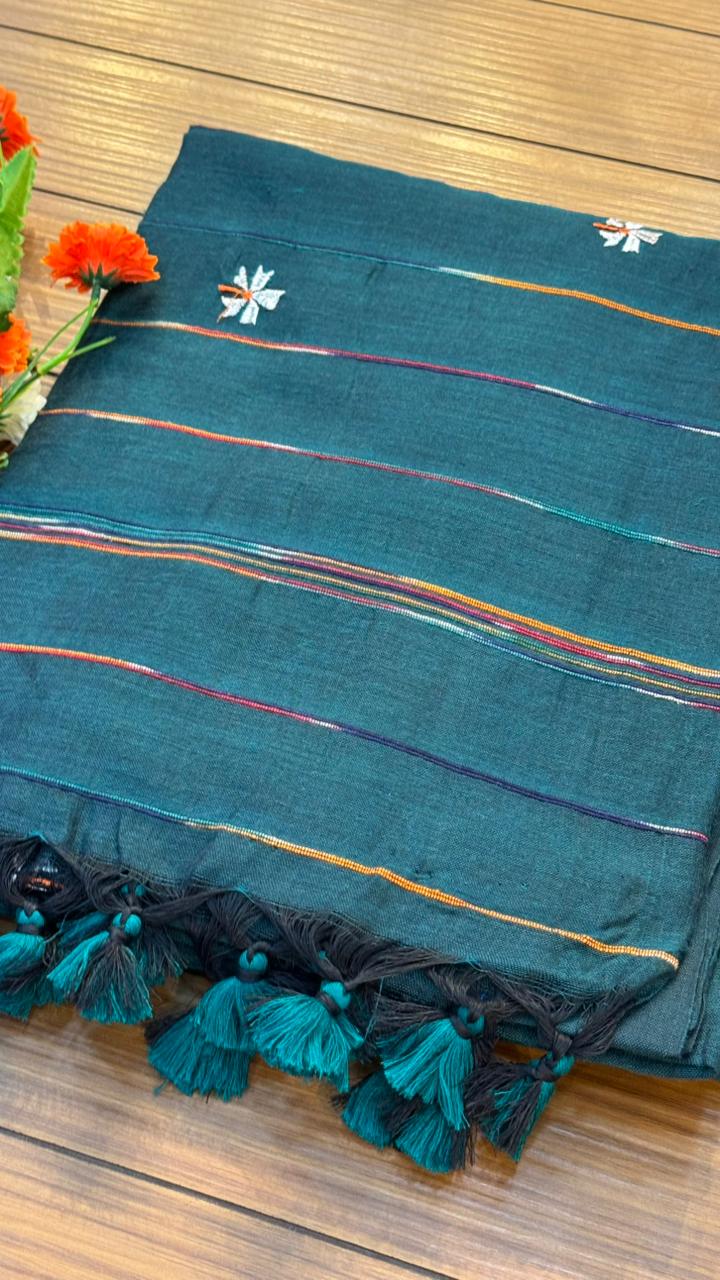 Jamdani Handloom Cotton Saree | SSKC369