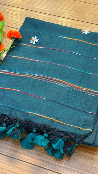 Jamdani Handloom Cotton Saree | SSKC369