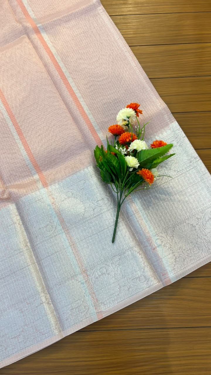 Kota Doria Silk Saree | SSKD373