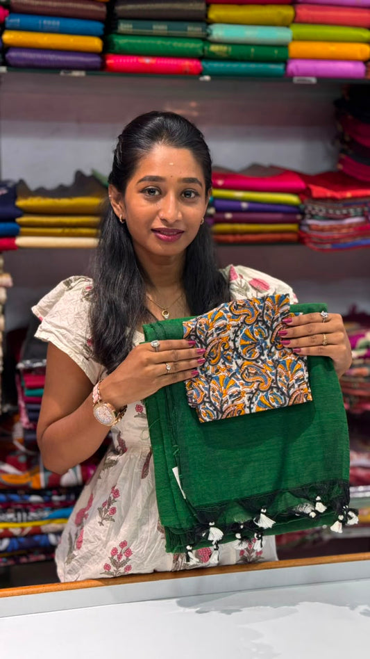 Pure Cotton Saree | SSPC380