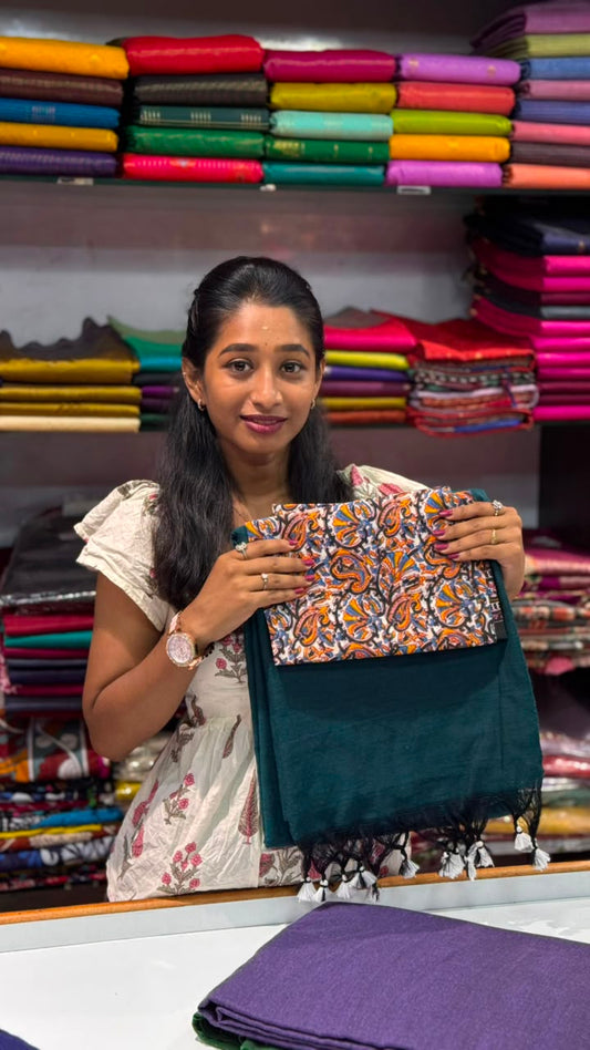Pure Cotton Saree | SSPC380