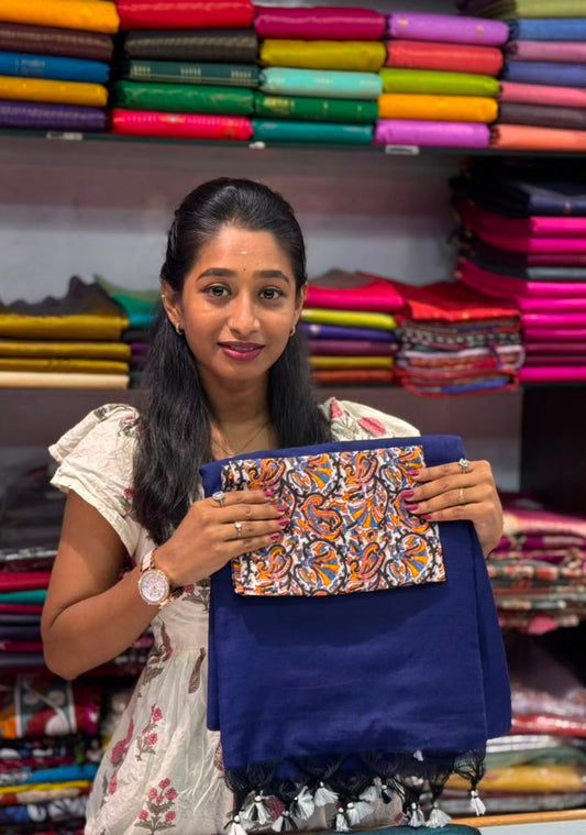 Pure Cotton Saree | SSPC380