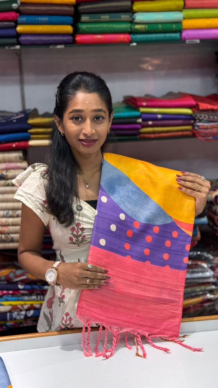 Linen Cotton Saree | SSLC301