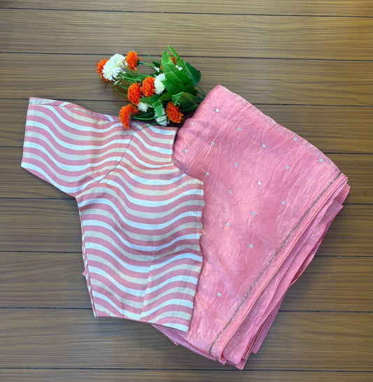 Fancy Saree with Blouse | SSFB399