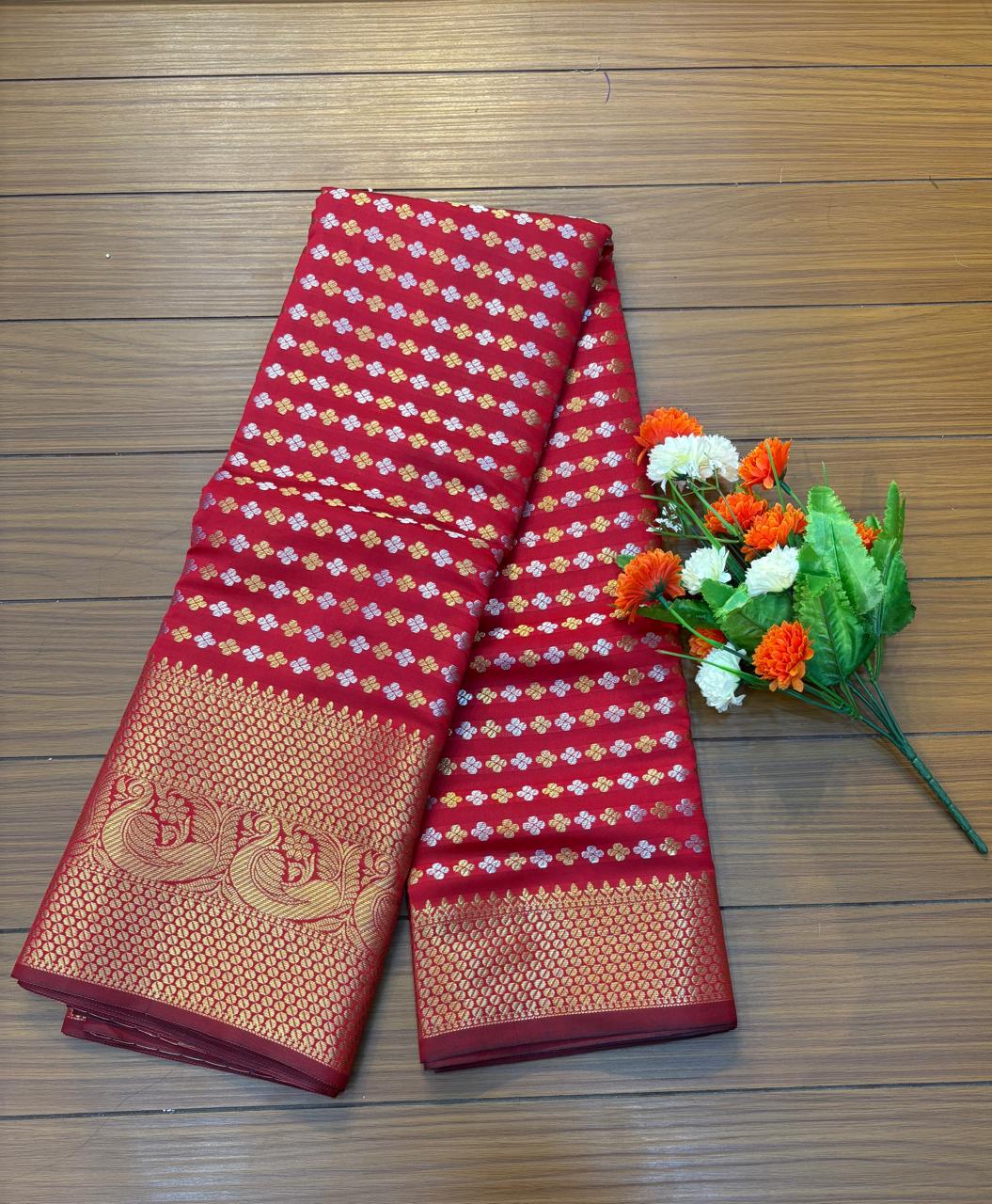 Soft Silk Butti Saree | SSSB405