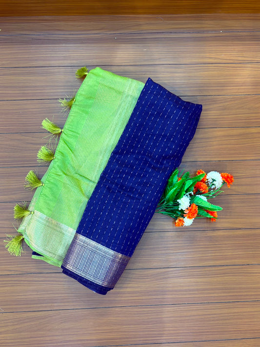 Soft Organza Silk Saree | SSSO407
