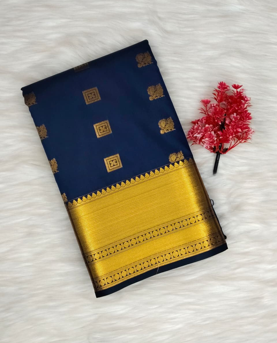 Semi Soft Silk Saree | SSSS410