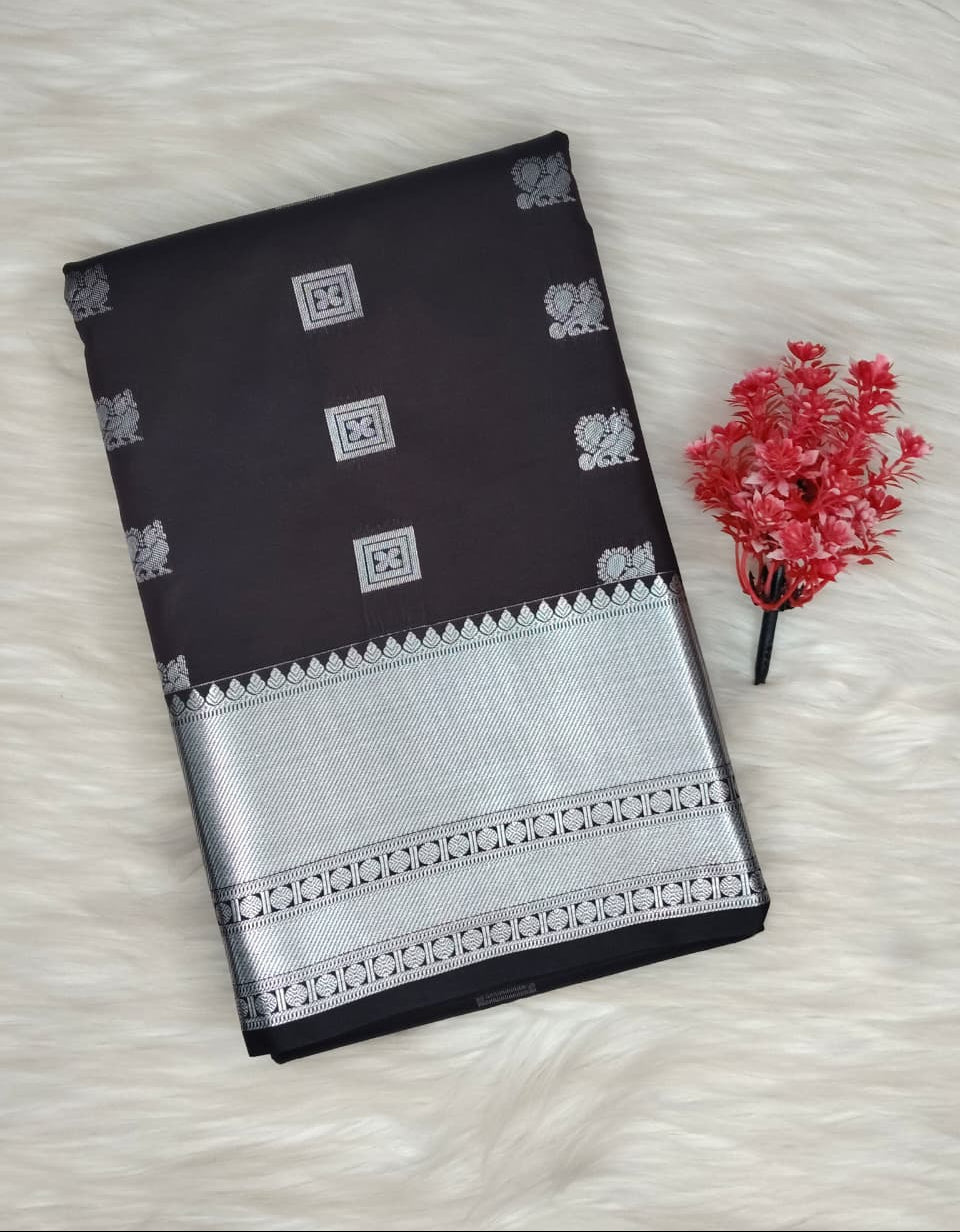 Semi Soft Silk Saree | SSSS410