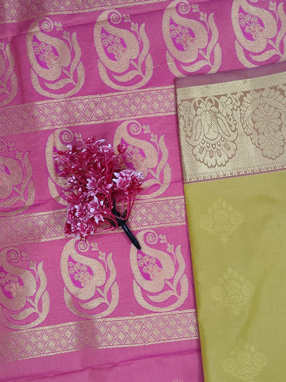 Semi Soft Silk Saree | SSSS410