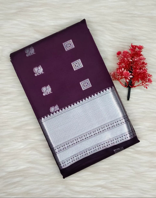 Semi Soft Silk Saree | SSSS410