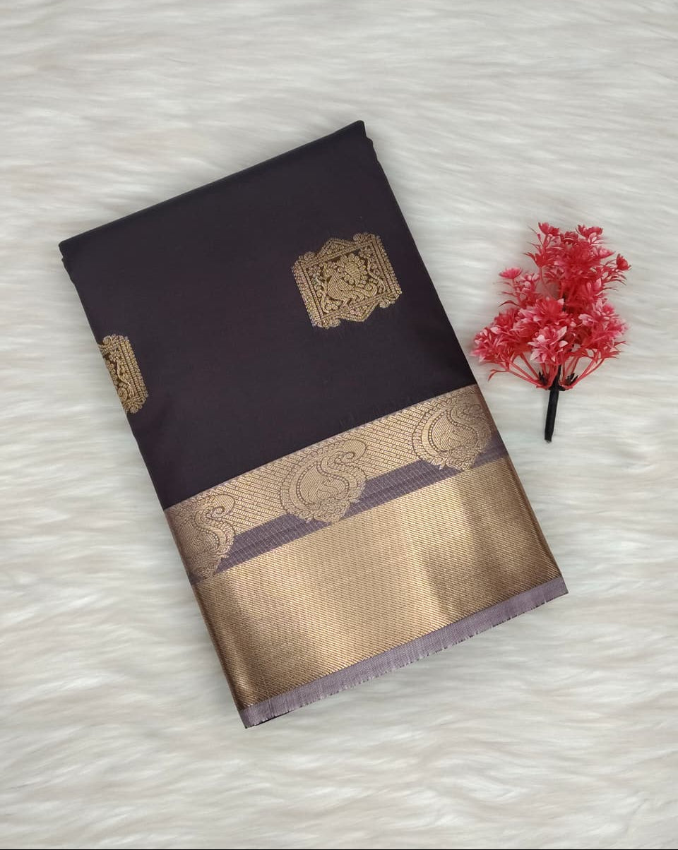 Semi Soft Silk Saree | SSSS410