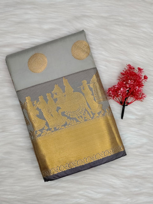 Semi Soft Silk Saree | SSSS410