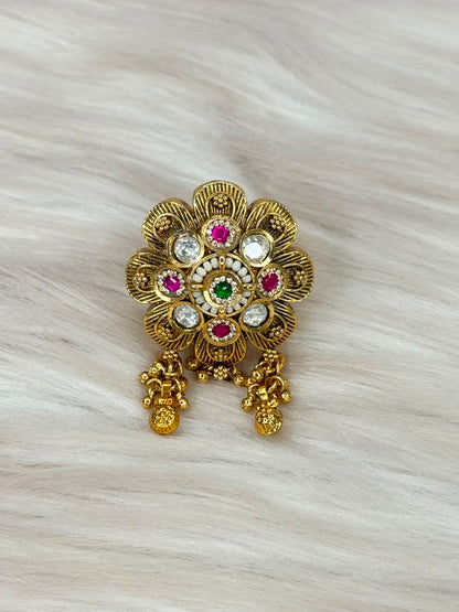 Designer Floral Ring | SSFR040