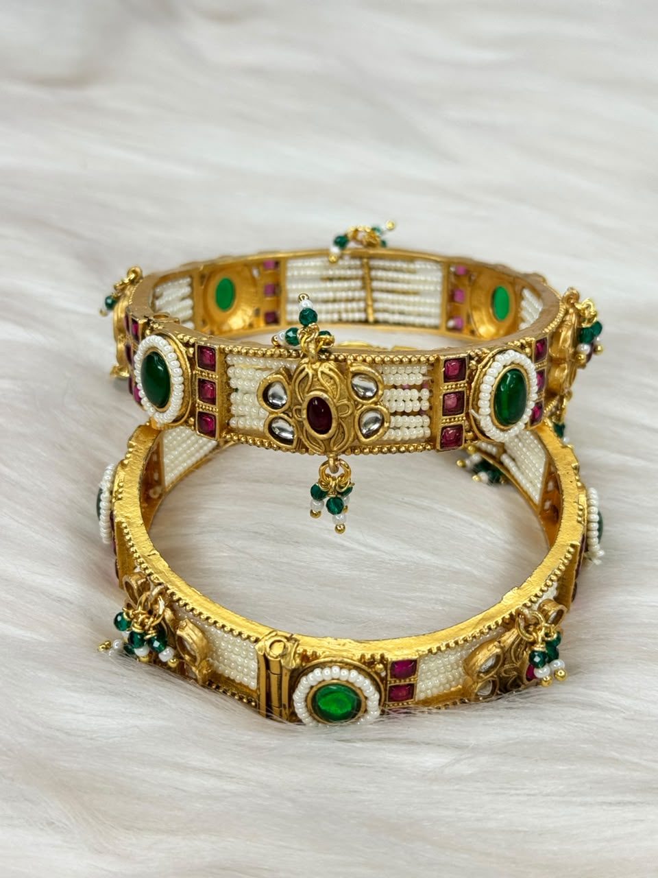 Lakshmi Nakshi Pearl Bangles | SSPB042