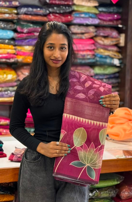 Chanderi Saree | SSCS341