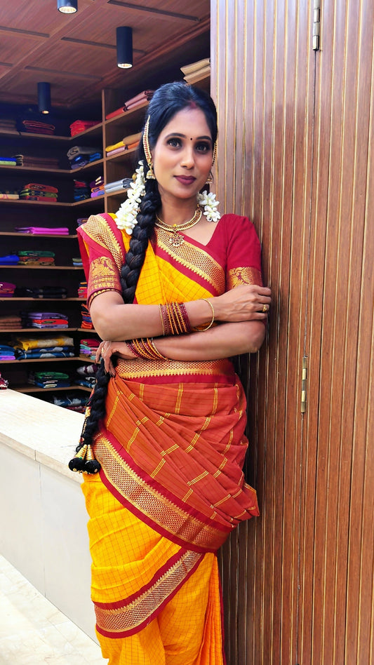 Semi Silk Saree | SSSS266