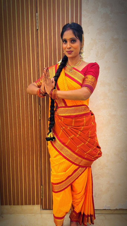 Semi Silk Saree | SSSS266